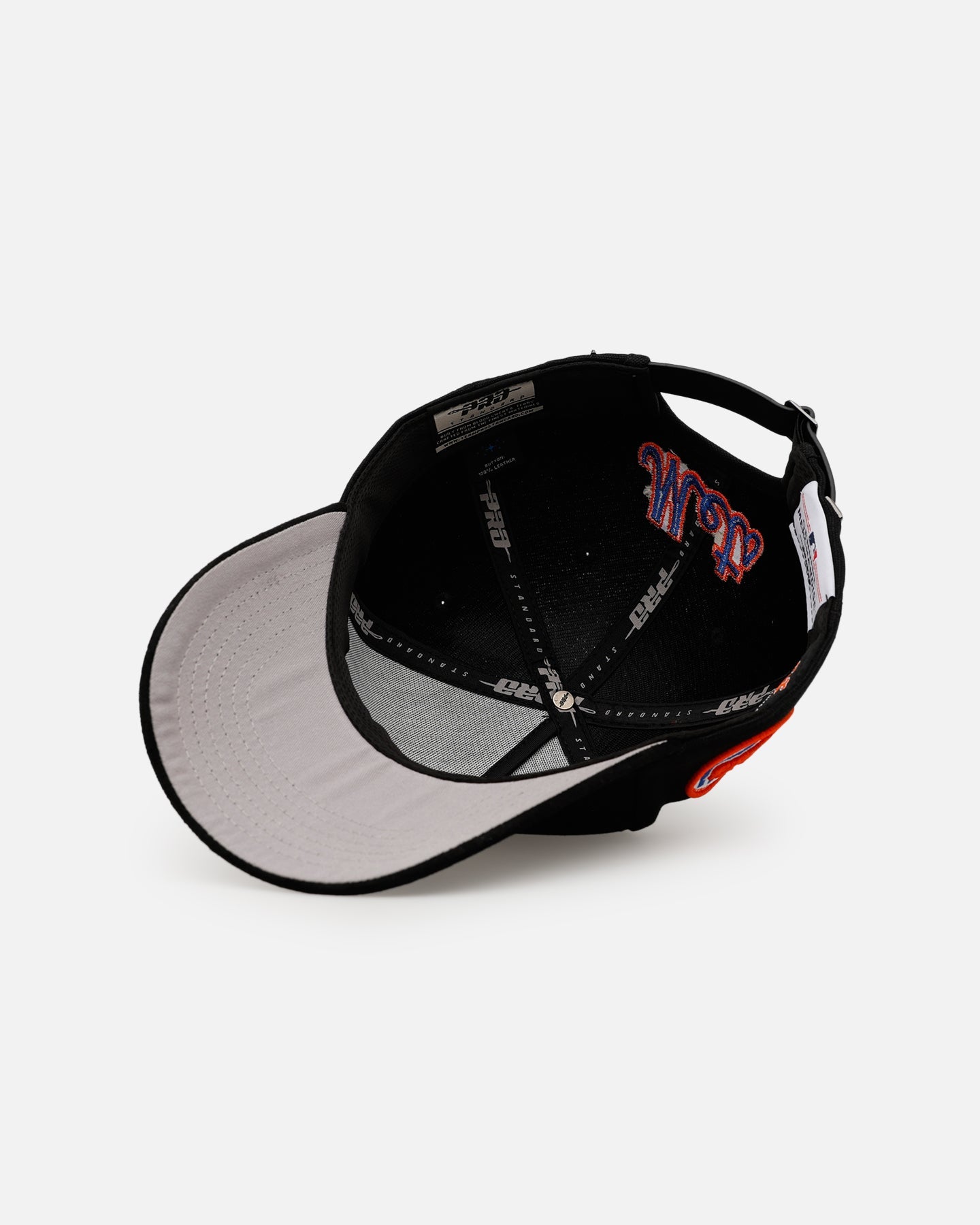 Pro Standard New York Mets 'Team Color Suede' Pro Pinch Strapback Official Team Color