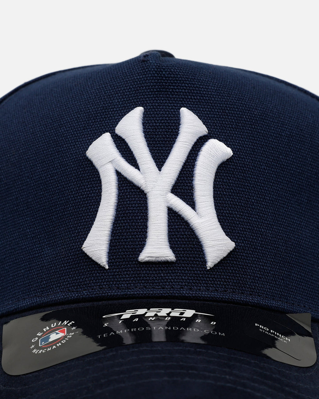 Pro Standard New York Yankees 'Team Color Suede' Pro Pinch Strapback Official Team Color