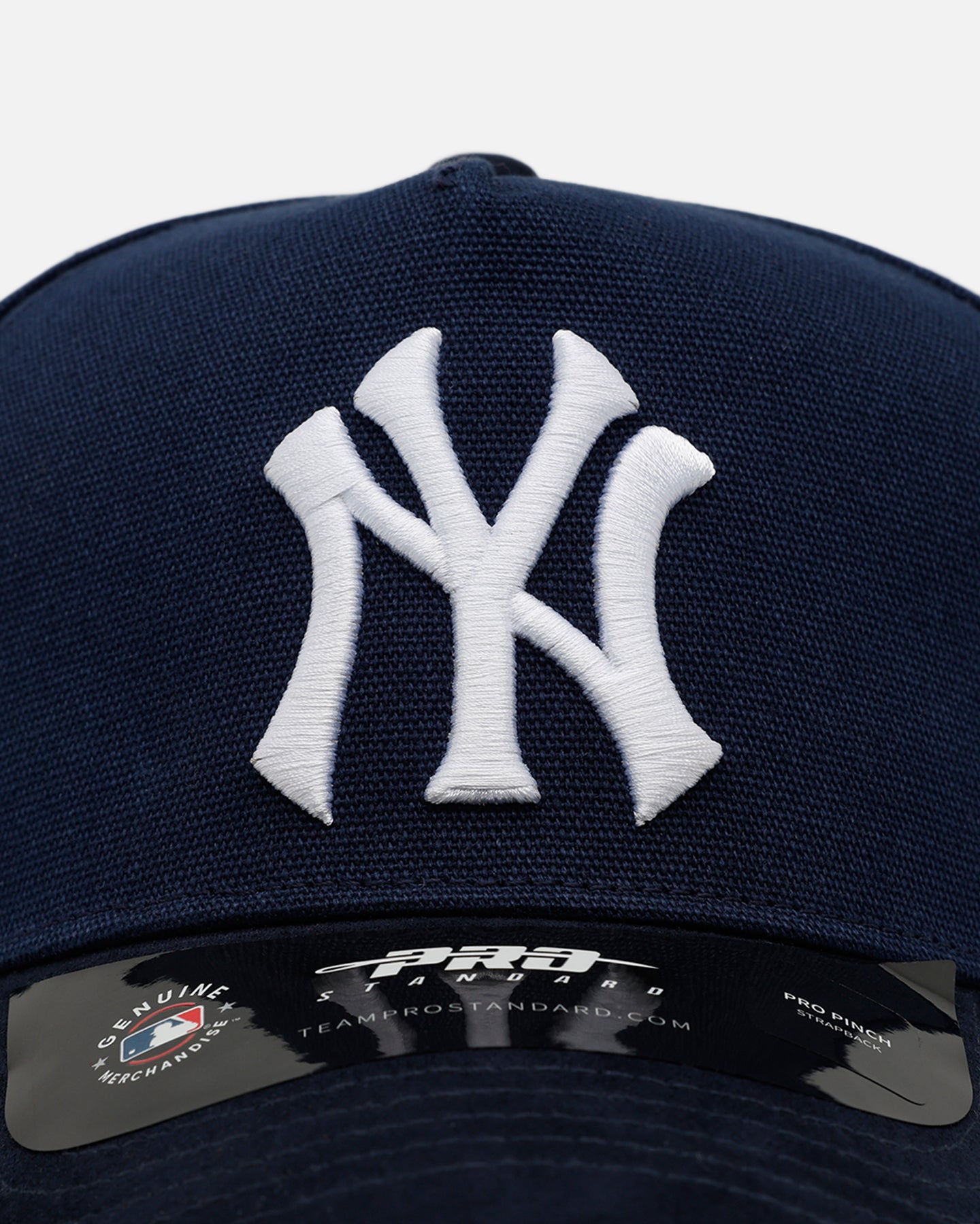 Pro Standard New York Yankees 'Team Color Suede' Pro Pinch Strapback Official Team Color