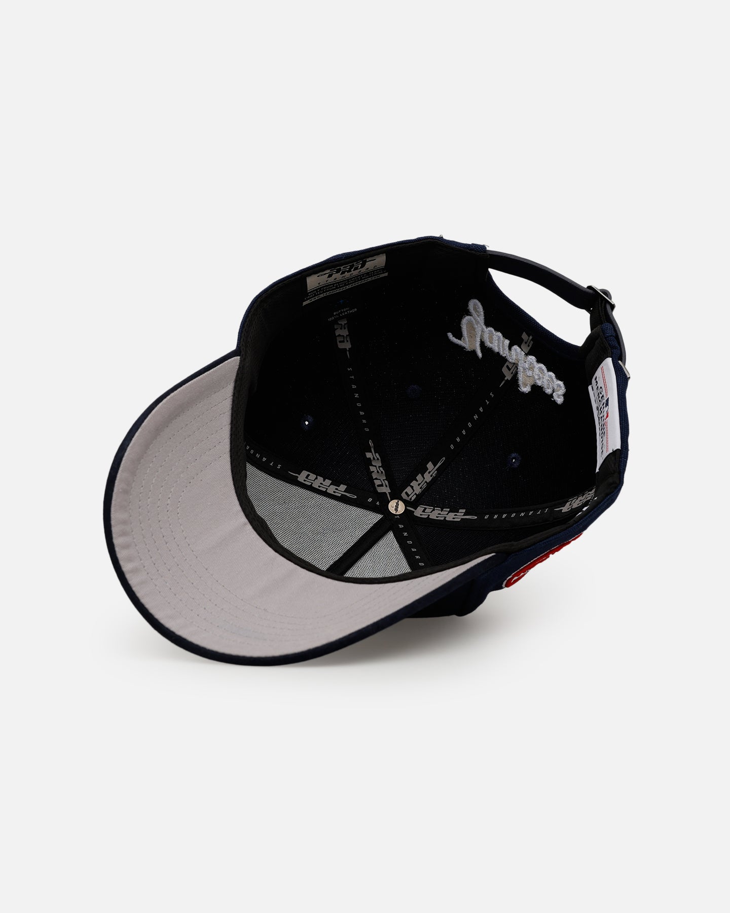 Pro Standard New York Yankees 'Team Color Suede' Pro Pinch Strapback Official Team Color