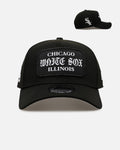 New Era Chicago White Sox 'Gothic Patch' 9FORTY A-Frame Snapback Black