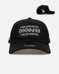 New Era Los Angeles Dodgers 'Gothic Patch' 9FORTY A-Frame Snapback Black