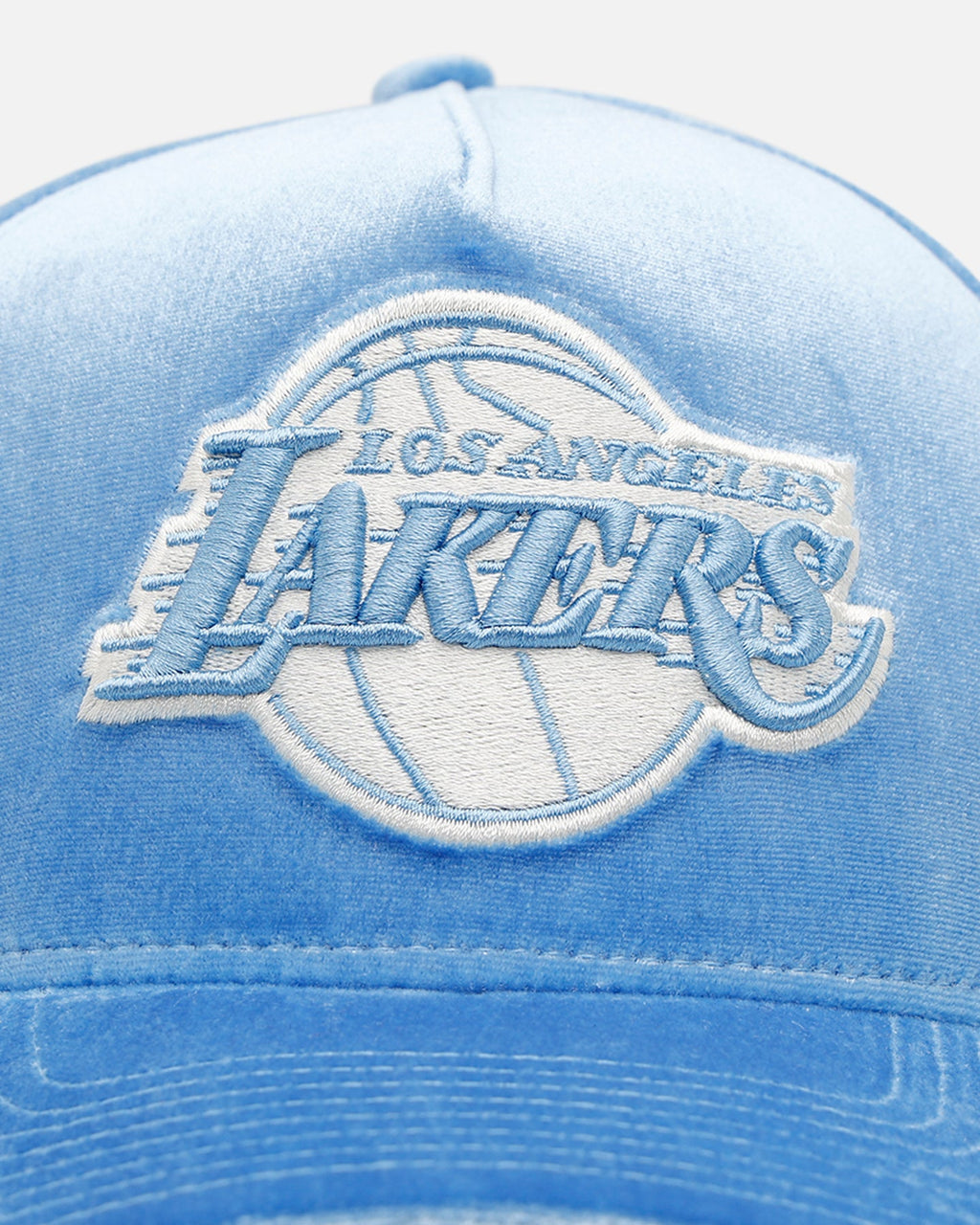 New Era Los Angeles Lakers 'Sky Velvet' 9FORTY A-Frame Snapback Sky Blue