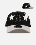 New Era Boston Red Sox 'Stars' 9FORTY A-Frame Snapback Black/Grey