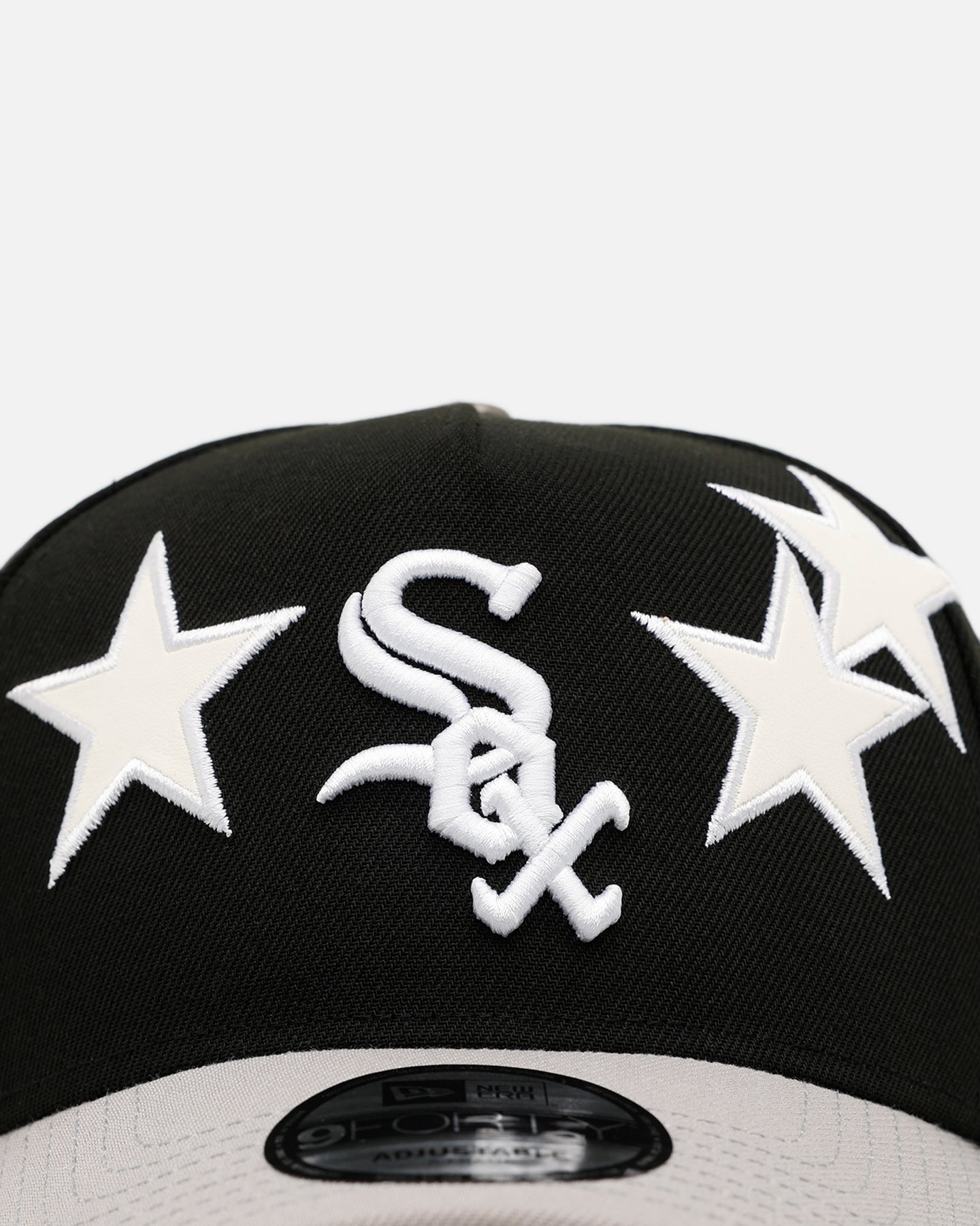 New Era Chicago White Sox 'Stars' 9FORTY A-Frame Snapback Black/Grey