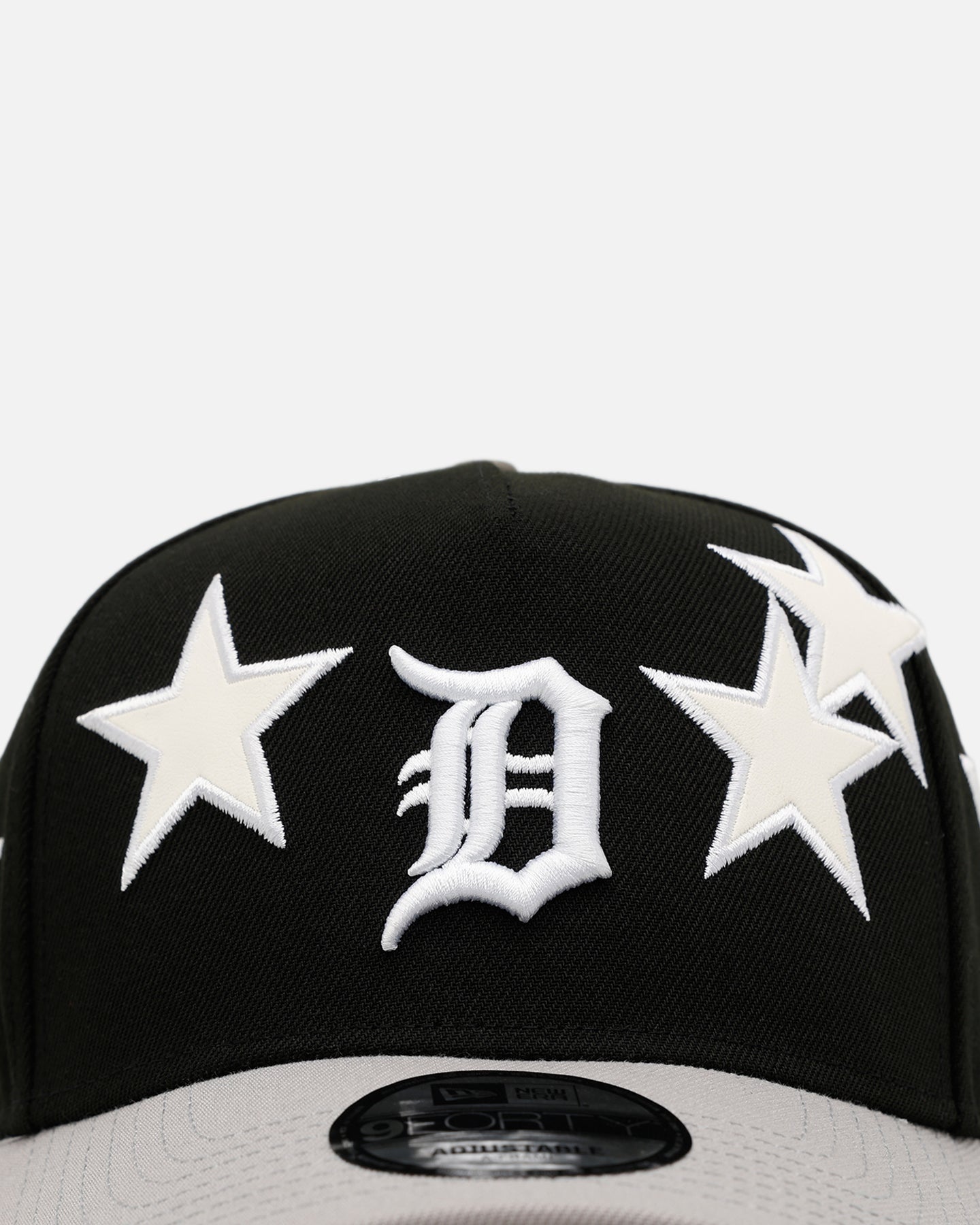 New Era Detroit Tigers 'Stars' 9FORTY A-Frame Snapback Black/Grey
