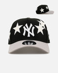 New Era New York Yankees 'Stars' 9FORTY A-Frame Snapback Black/Grey