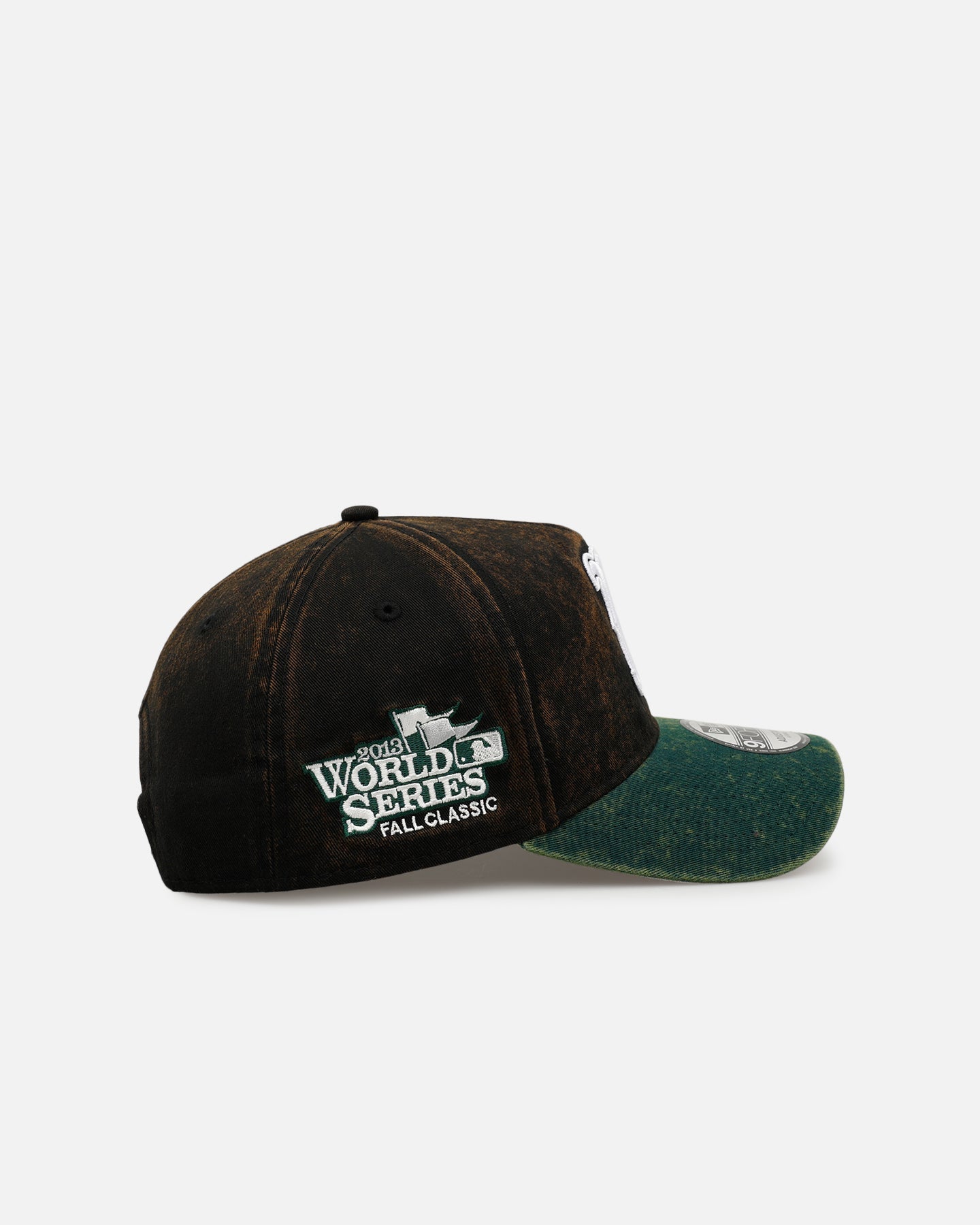 New Era Boston Red Sox 'Washed Green 2.0' 9FORTY A-Frame Snapback Black/Green