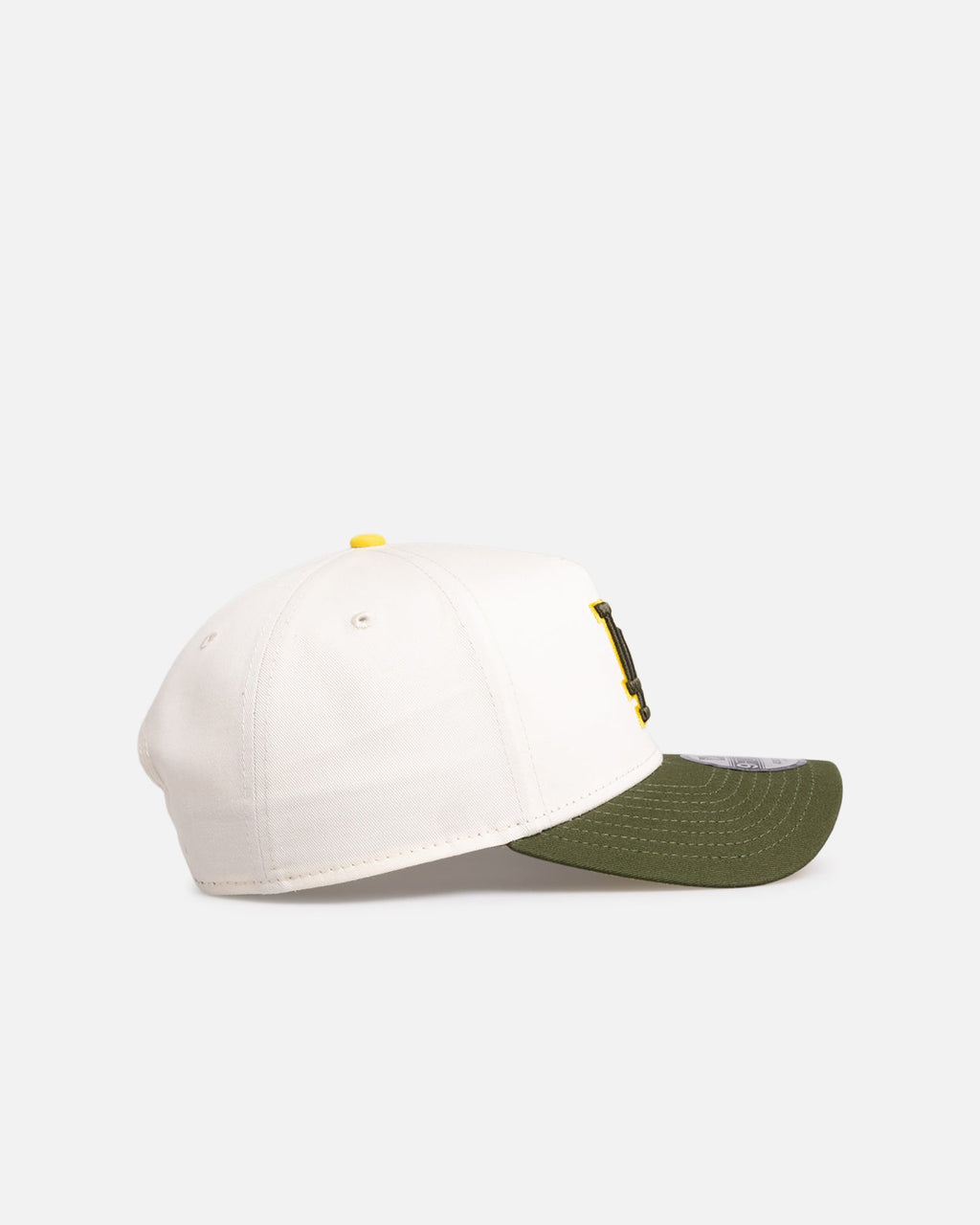 New Era Los Angeles Dodgers 'Chrome Rig' 9FORTY A-Frame Snapback White/Yellow