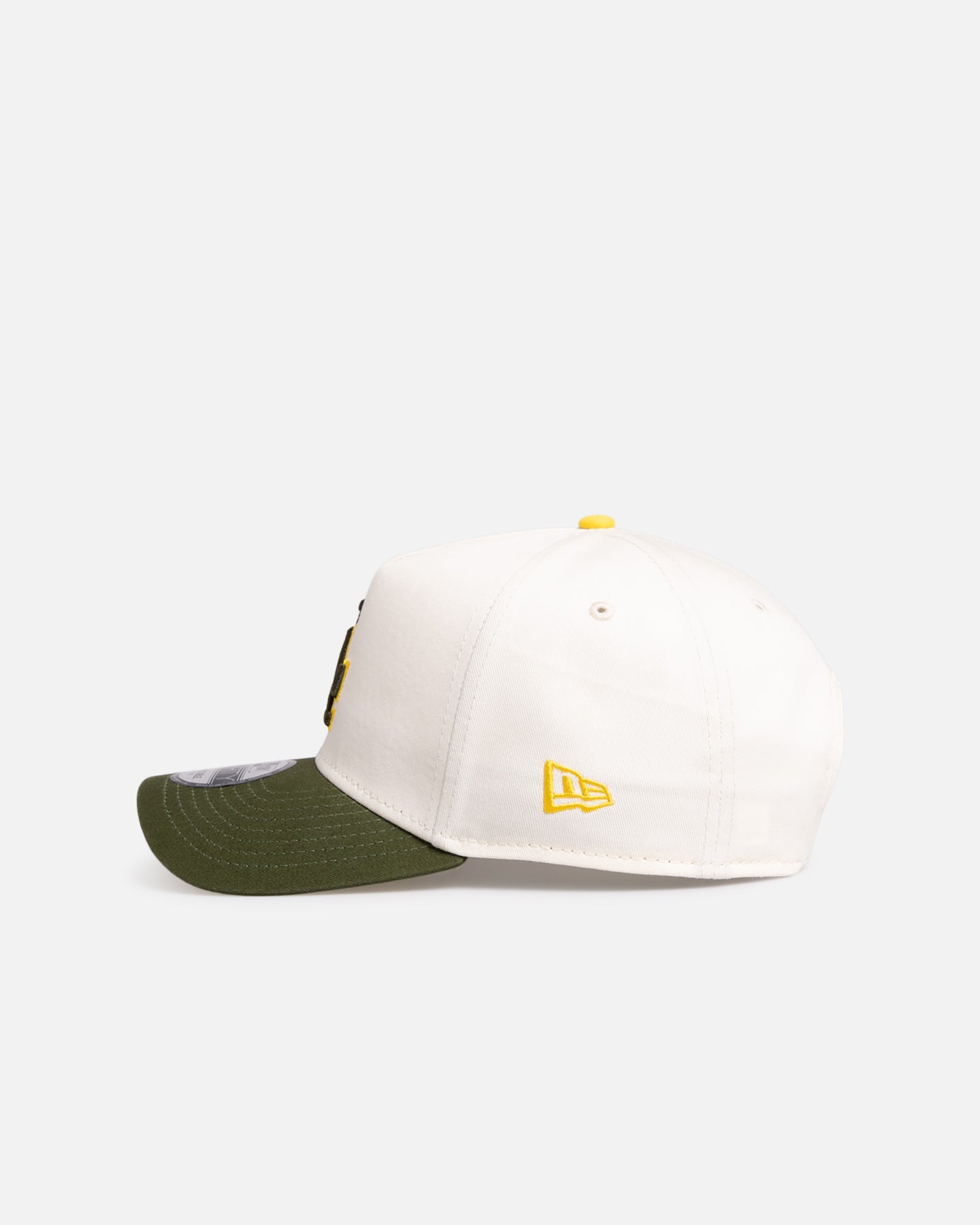 New Era Los Angeles Dodgers 'Chrome Rig' 9FORTY A-Frame Snapback White/Yellow