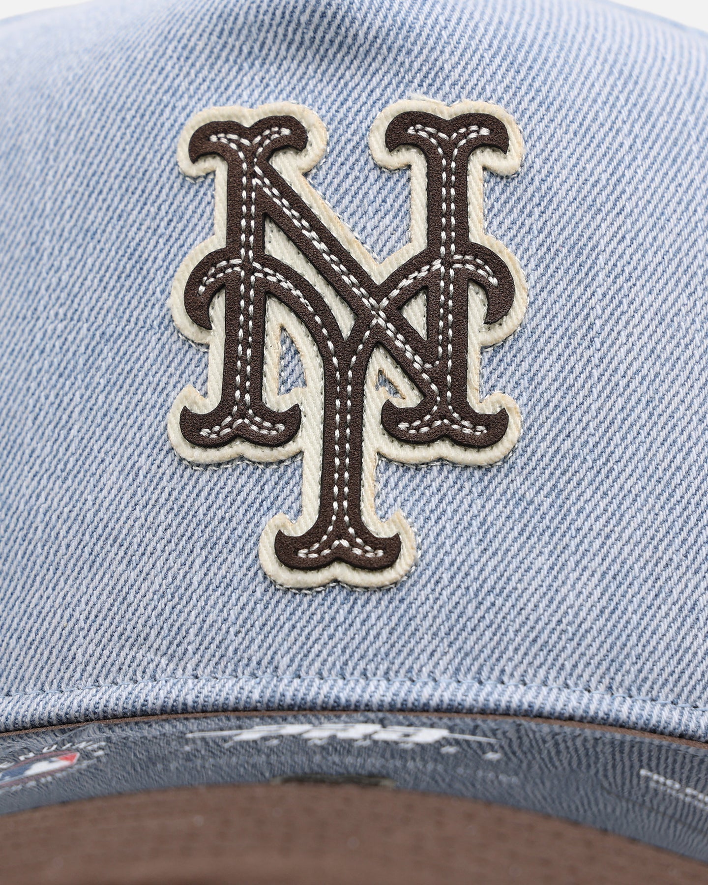 Pro Standard New York Mets 'Denim Suede' Pro Pinch Strapback Denim