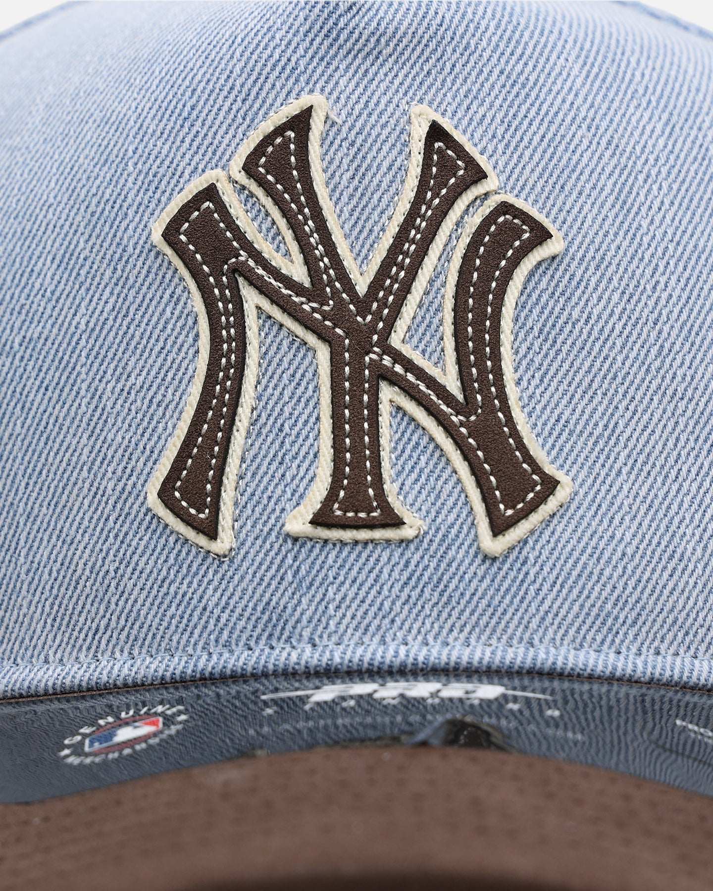 Pro Standard New York Yankees 'Denim Suede' Pro Pinch Strapback Denim