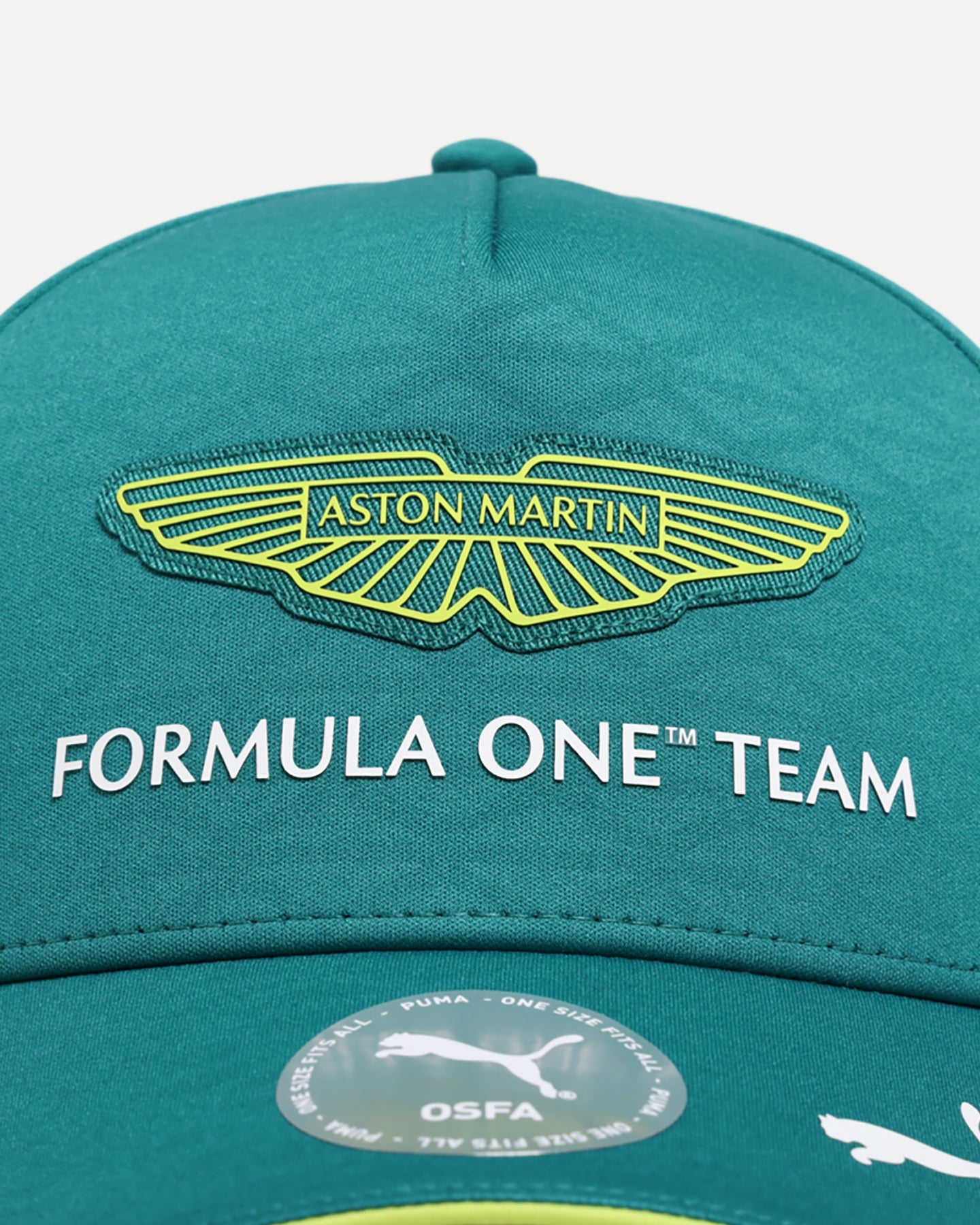 Puma x Aston Martin Aramco F1Â® Team Replica Team Baseball Snapback Cap Green