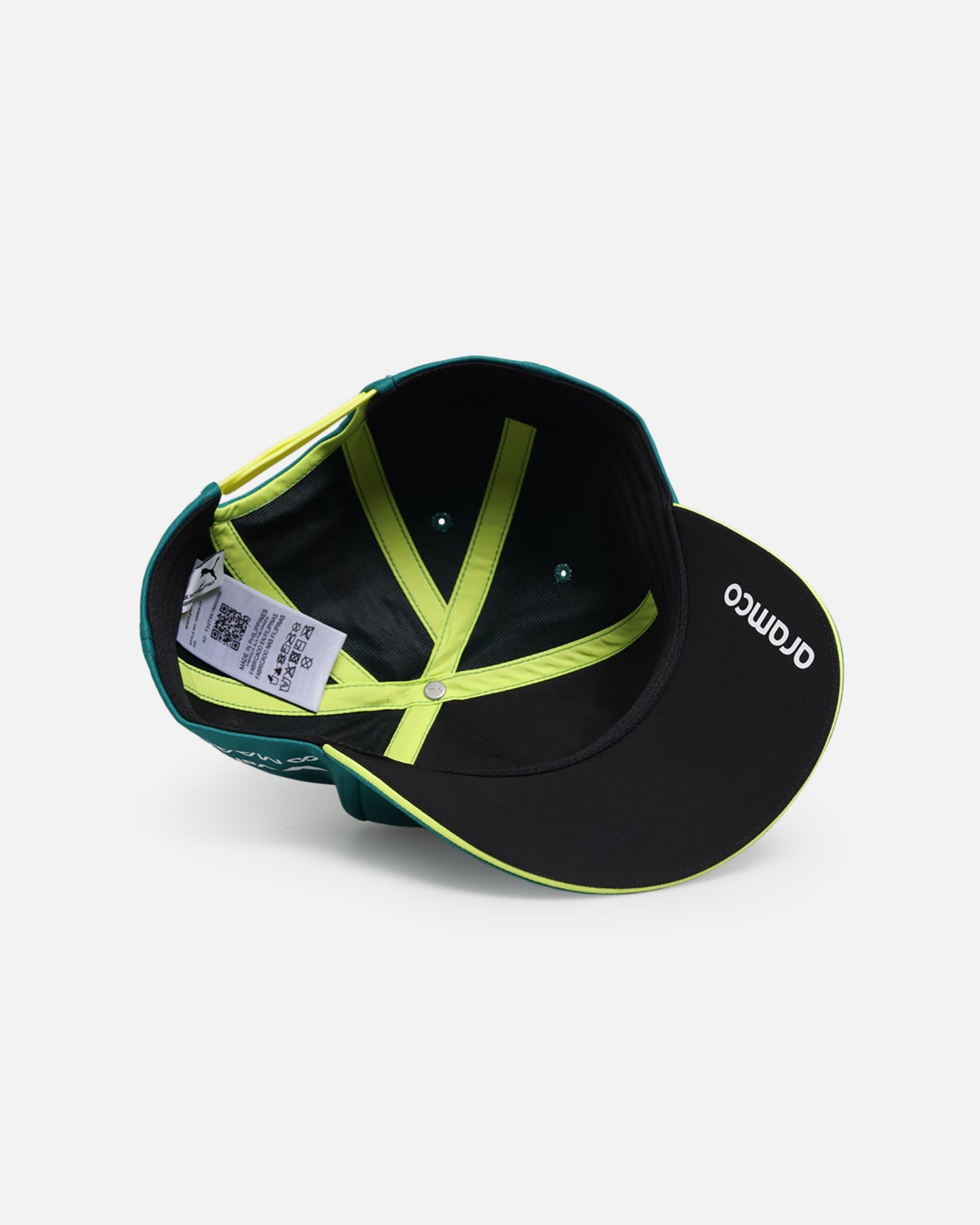 Puma x Aston Martin Aramco F1Â® Team Replica Team Baseball Snapback Cap Green