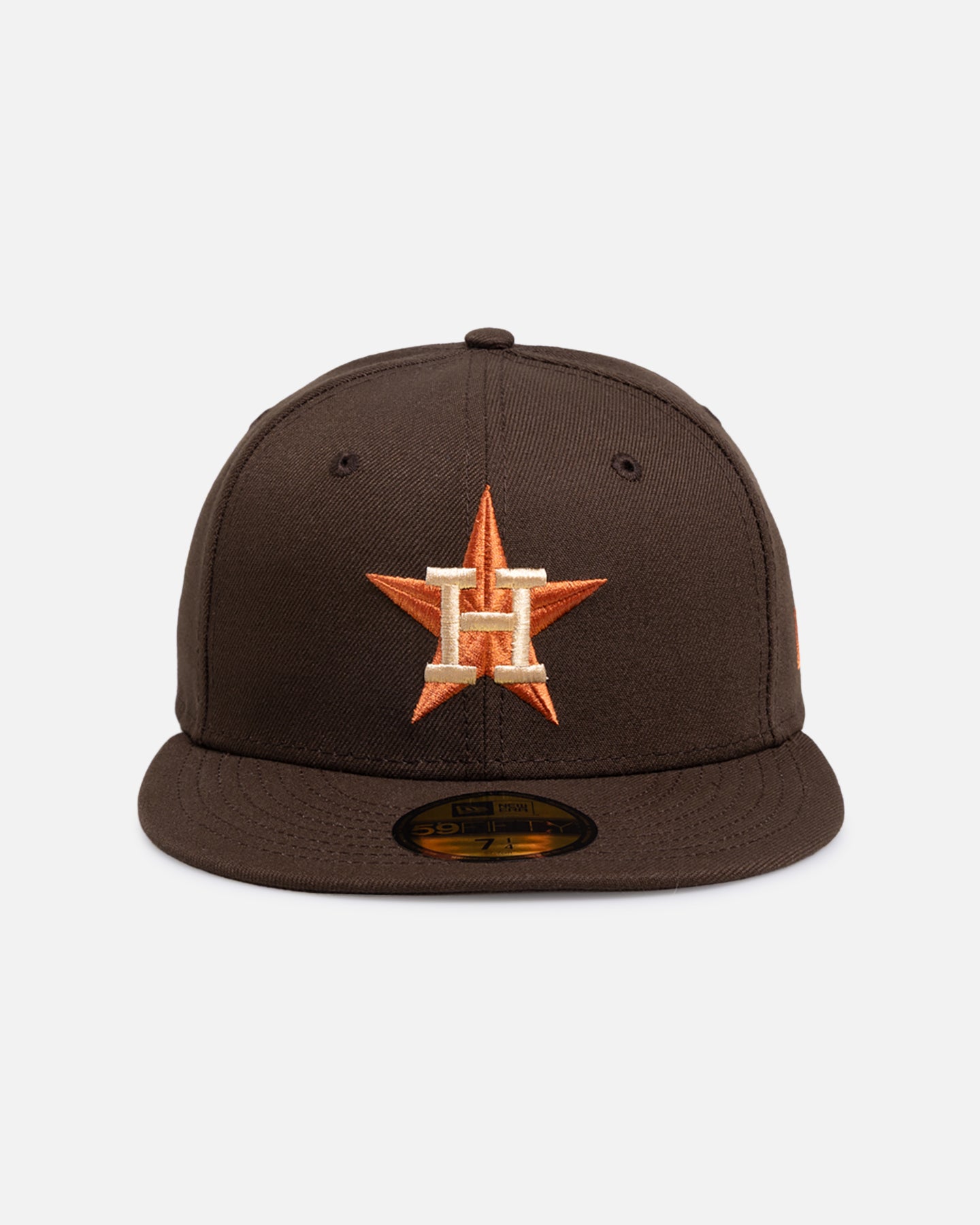 New Era Houston Astros 'Walnut' 59FIFTY Fitted Dark Brown