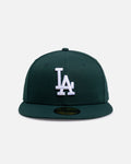 New Era Los Angeles Dodgers 'Dark Green' 59FIFTY Fitted Dark Green