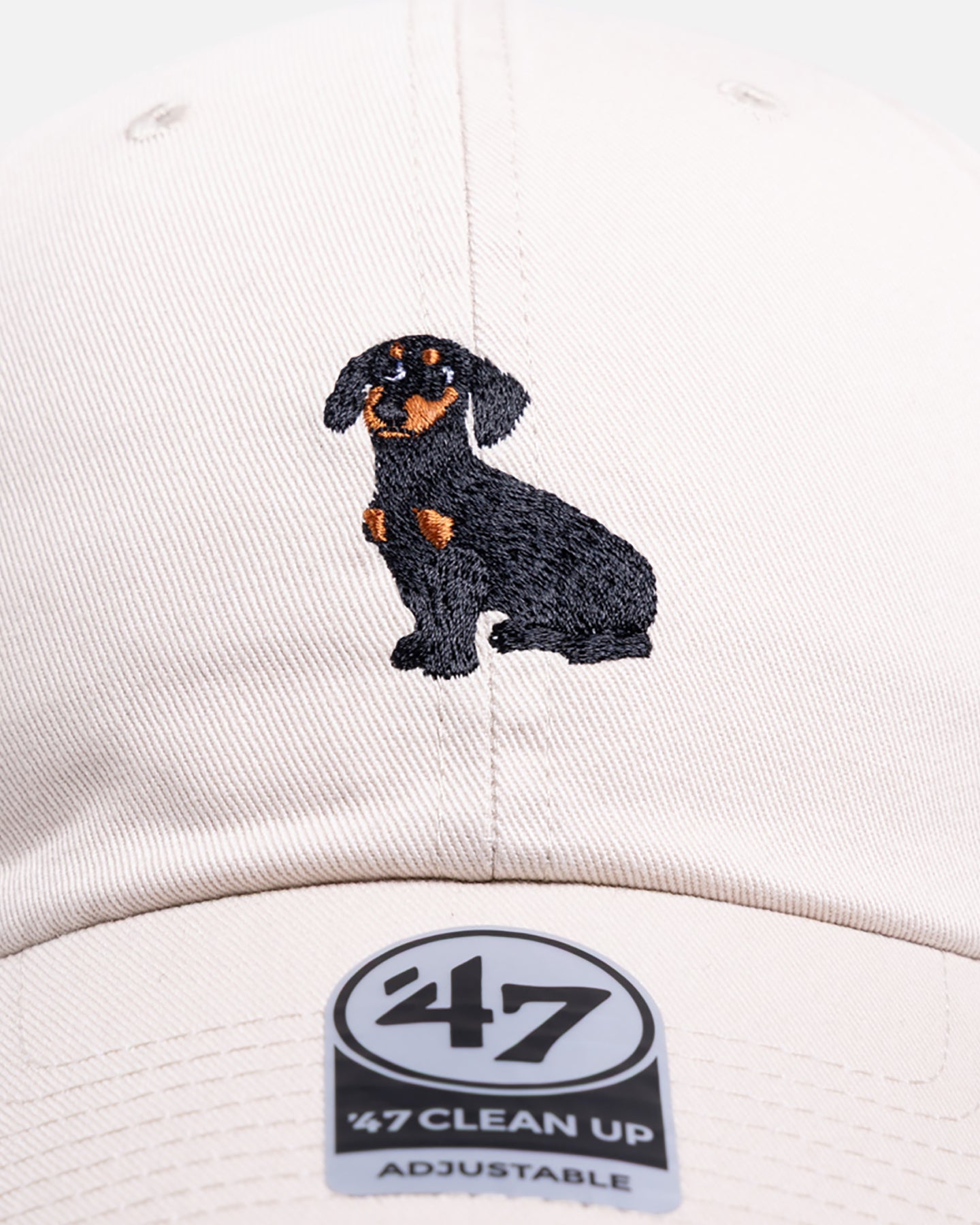 47 Brand Dachshund Icon 47 Clean Up Strapback Stone