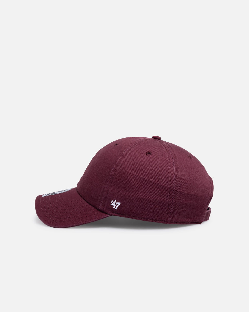 47 Brand Labrador Icon 47 Clean Up Strapback Maroon