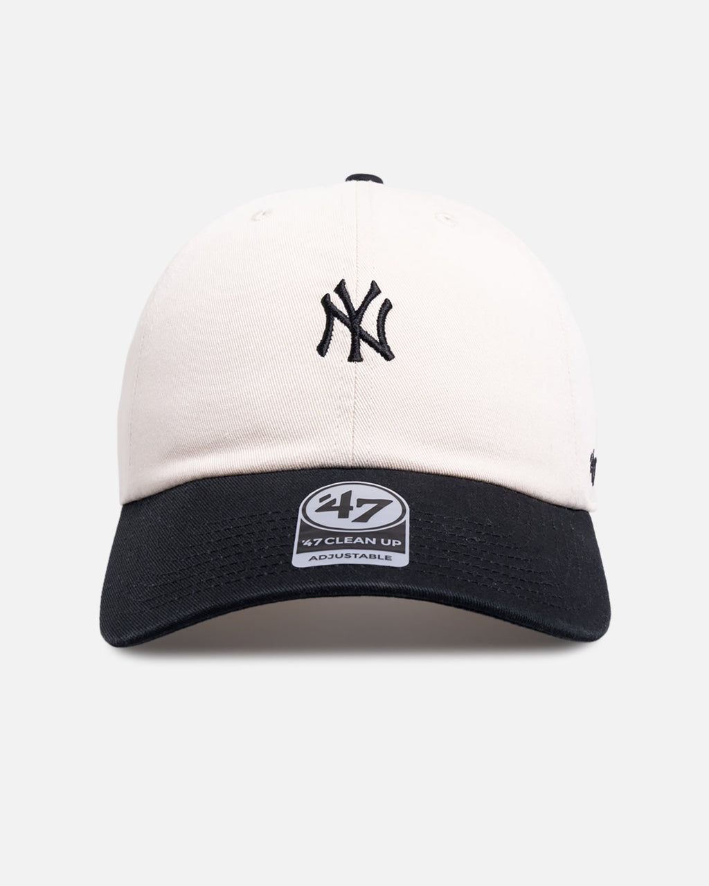 47 Brand New York Yankees 'Two Tone' 47 Clean Up Strapback White/Black