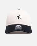 47 Brand New York Yankees 'Two Tone' 47 Clean Up Strapback White/Black