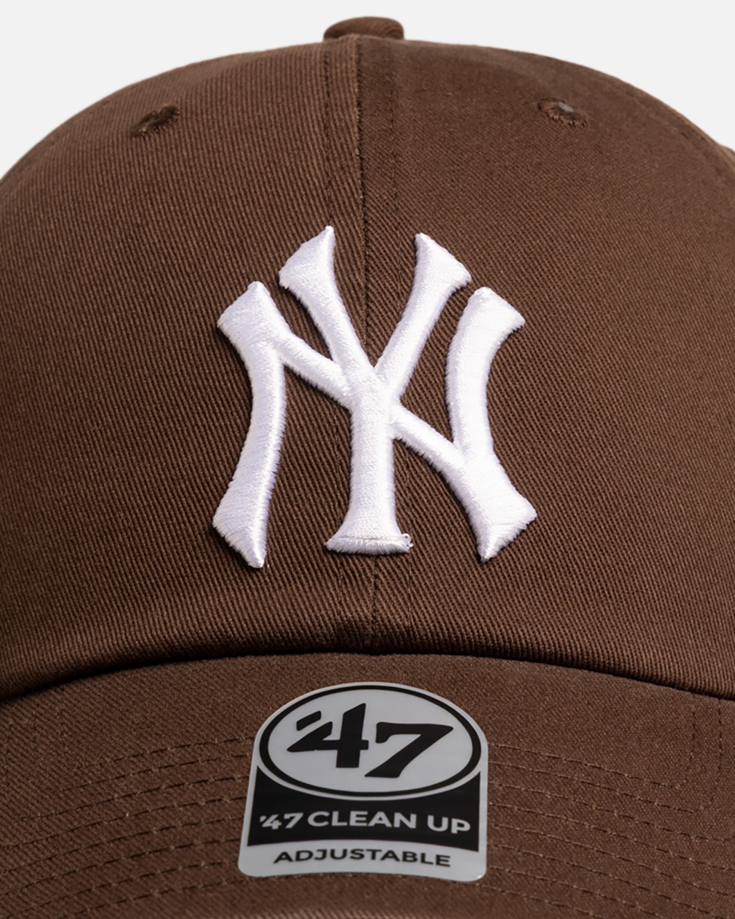 47 Brand New York Yankees 'Washed Brown' 47 Clean Up Strapback Brown