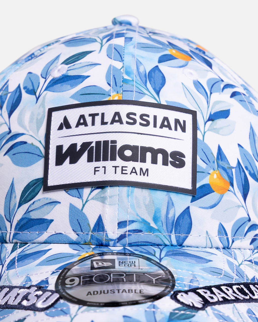 New Era Atlassian Williams F1 Team Barcelona 9FORTY Snapback Light Blue
