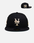 New Era New York Mets 'Wool' 59FIFTY Fitted Black