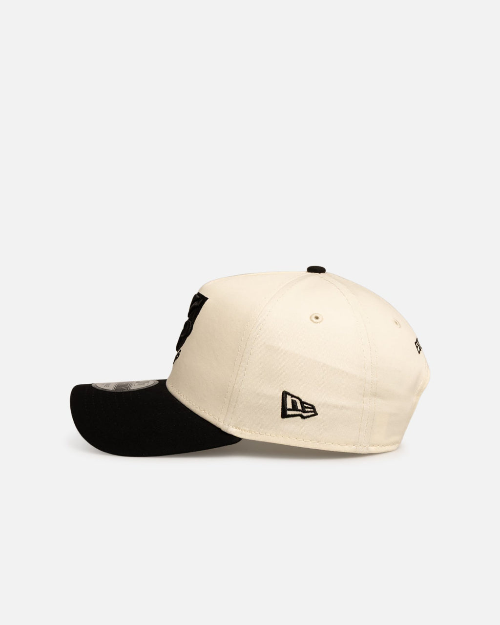 New Era New Zealand Warriors 'Chrome Black' 9FORTY A-Frame Snapback White/Black
