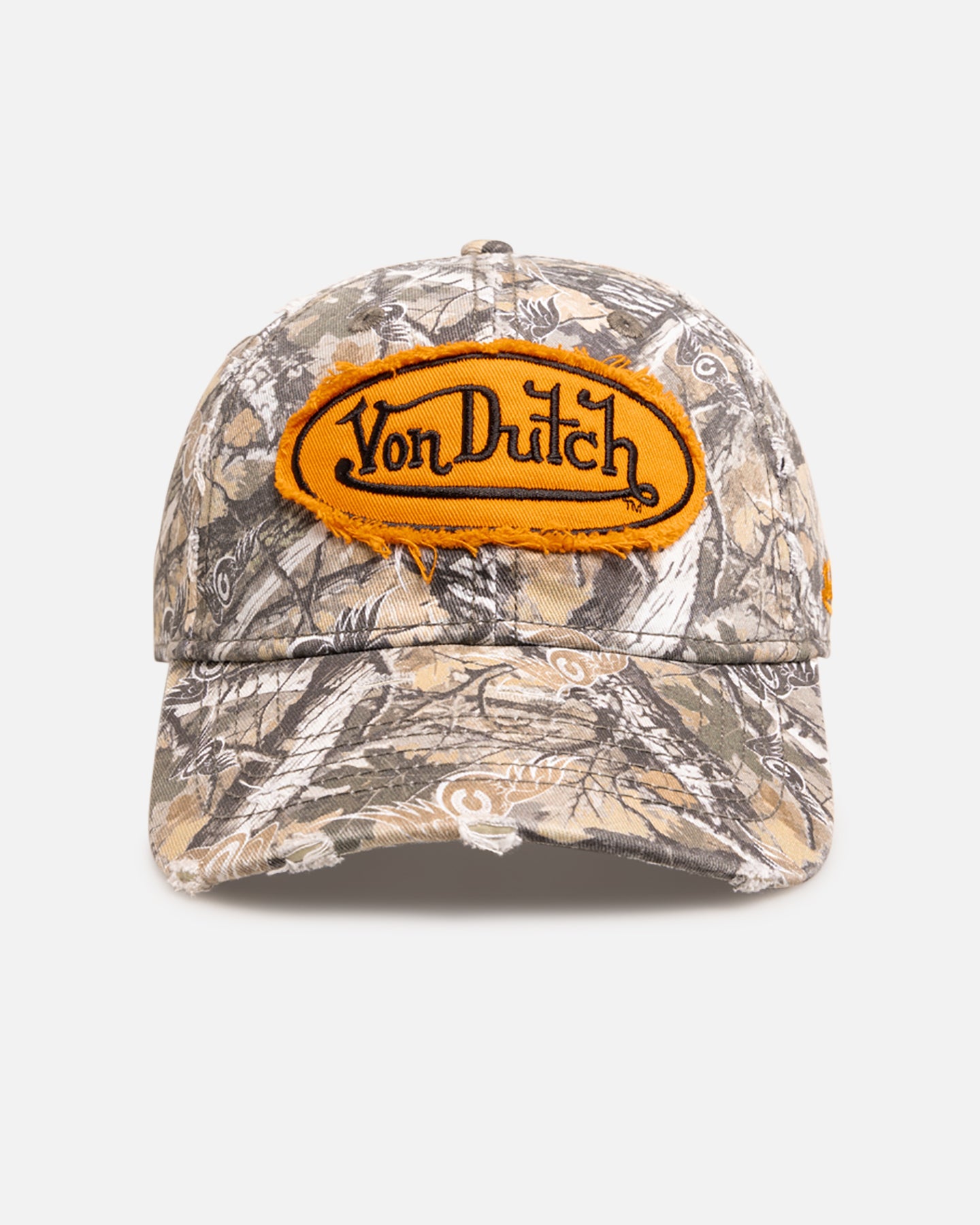 Von Dutch Worn Camo Strapback Real Tree Camo