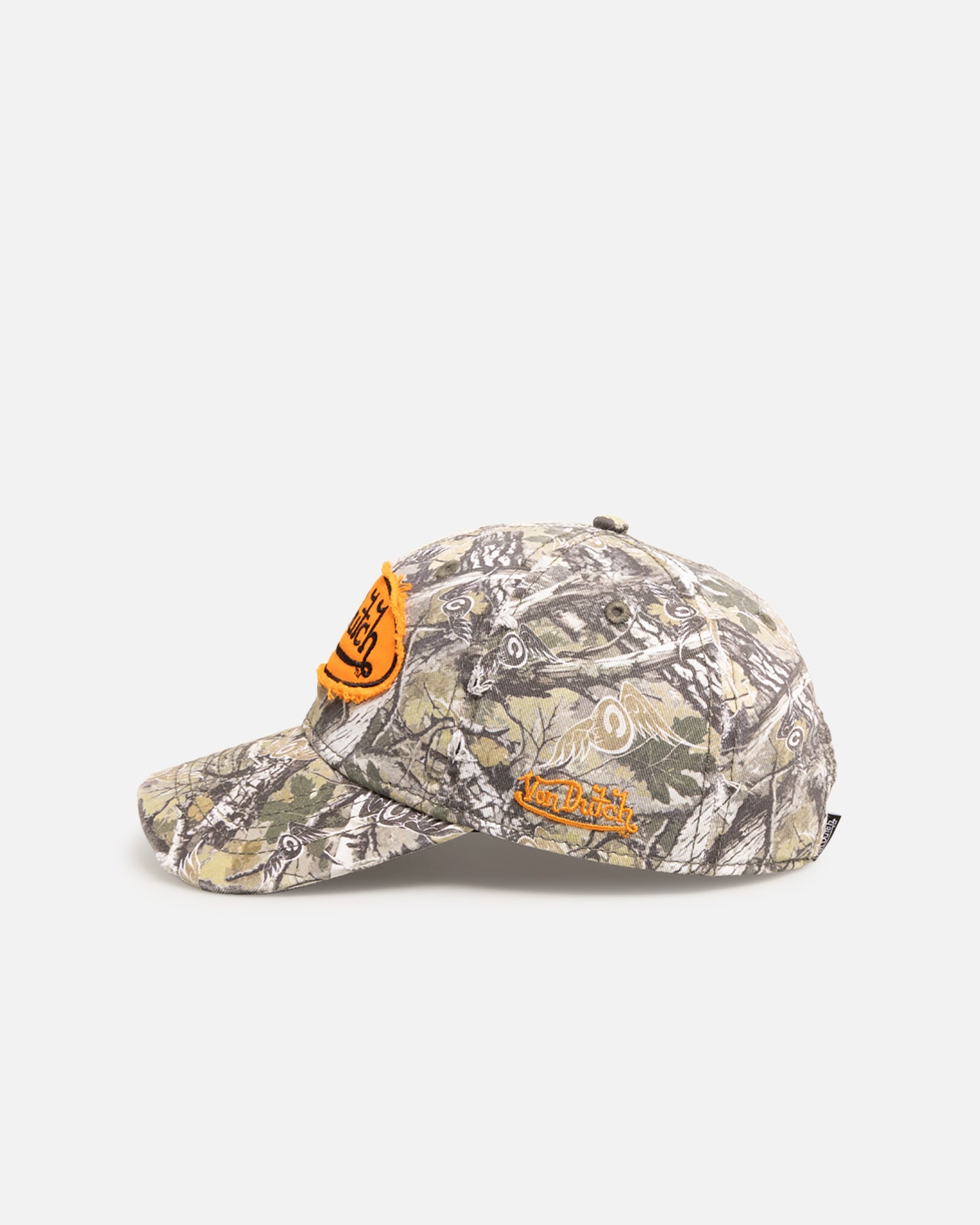 Von Dutch Worn Camo Strapback Real Tree Camo