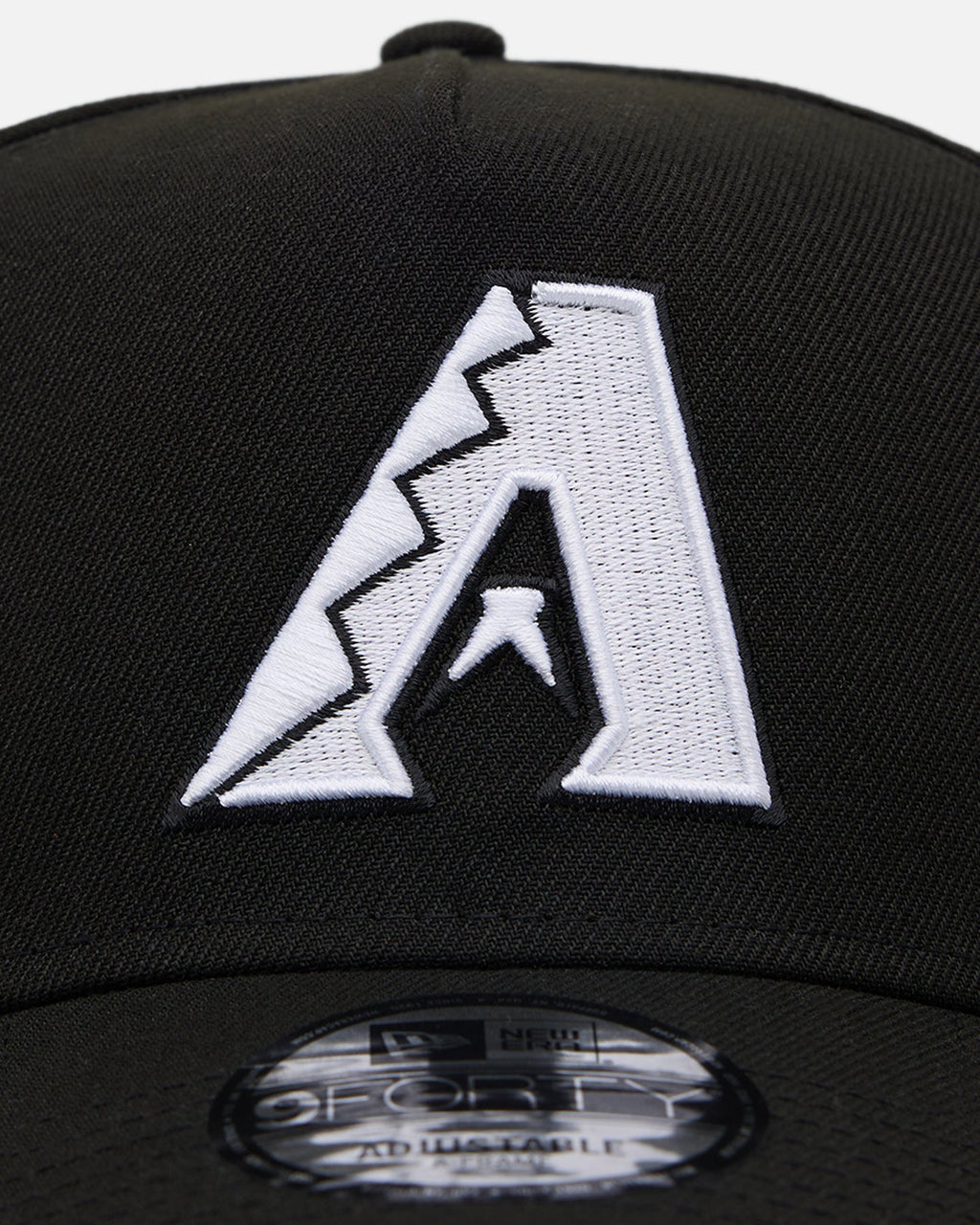 New Era Arizona Diamondbacks 'Easy Black and White' 9FORTY A-Frame Snapback Black/White
