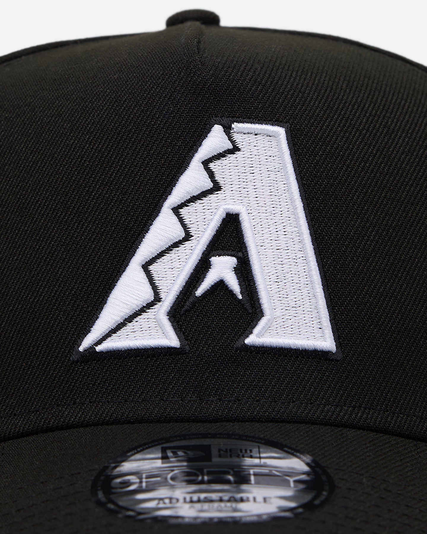 New Era Arizona Diamondbacks 'Easy Black and White' 9FORTY A-Frame Snapback Black/White