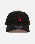New Era Chicago White Sox 'Easy Black And Scarlet' 9FORTY A-Frame Snapback Black/Scarlet