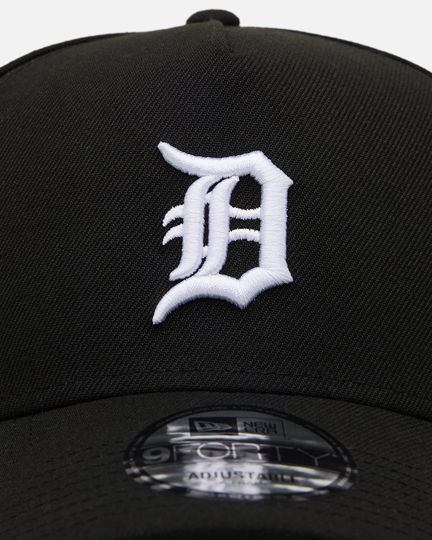 New Era Detroit Tigers 'Easy Black and White' 9FORTY A-Frame Snapback Black/White