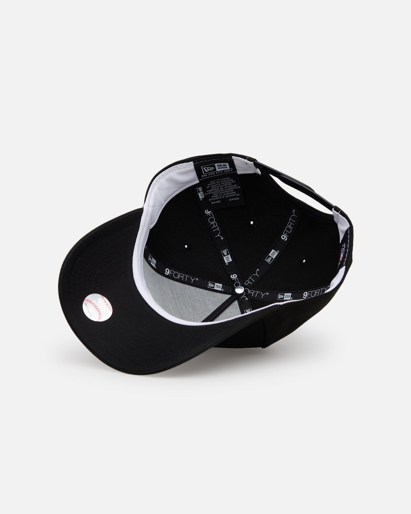 New Era Detroit Tigers 'Easy Black and White' 9FORTY A-Frame Snapback Black/White