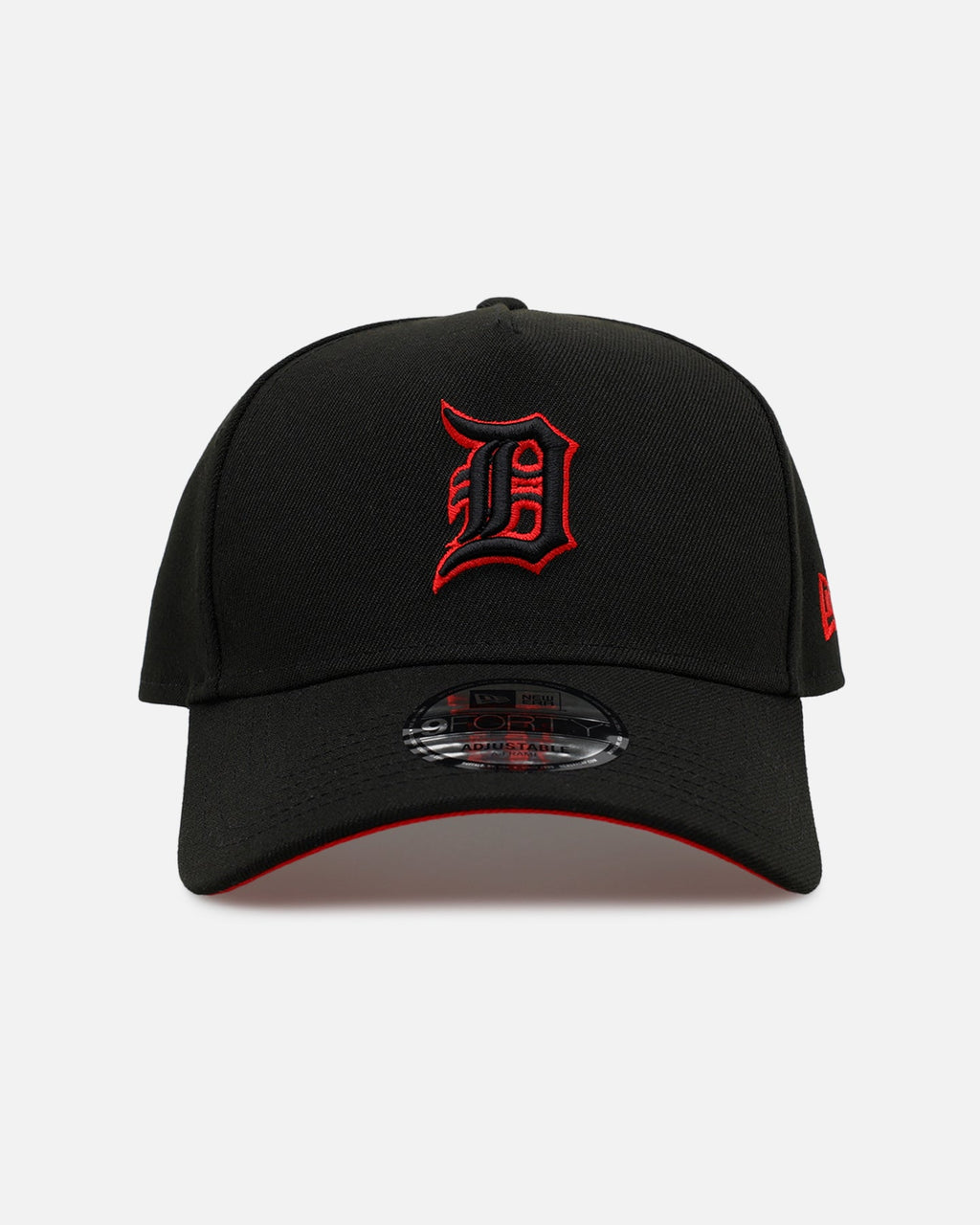 New Era Detroit Tigers 'Easy Black And Scarlet' 9FORTY A-Frame Snapback Black/Scarlet