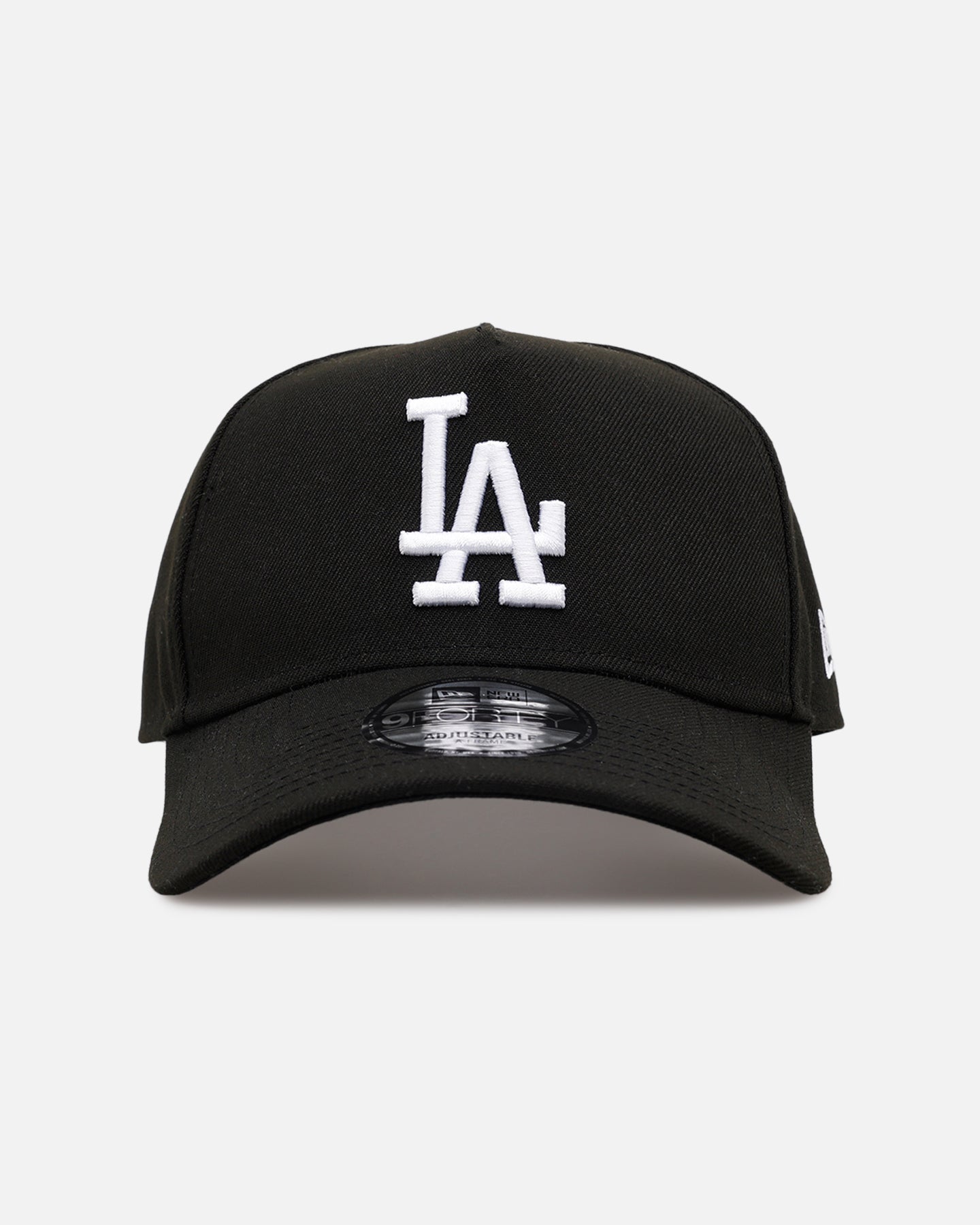 New Era Los Angeles Dodgers 'Easy Black And White' 9FORTY A-Frame Snapback Black/White