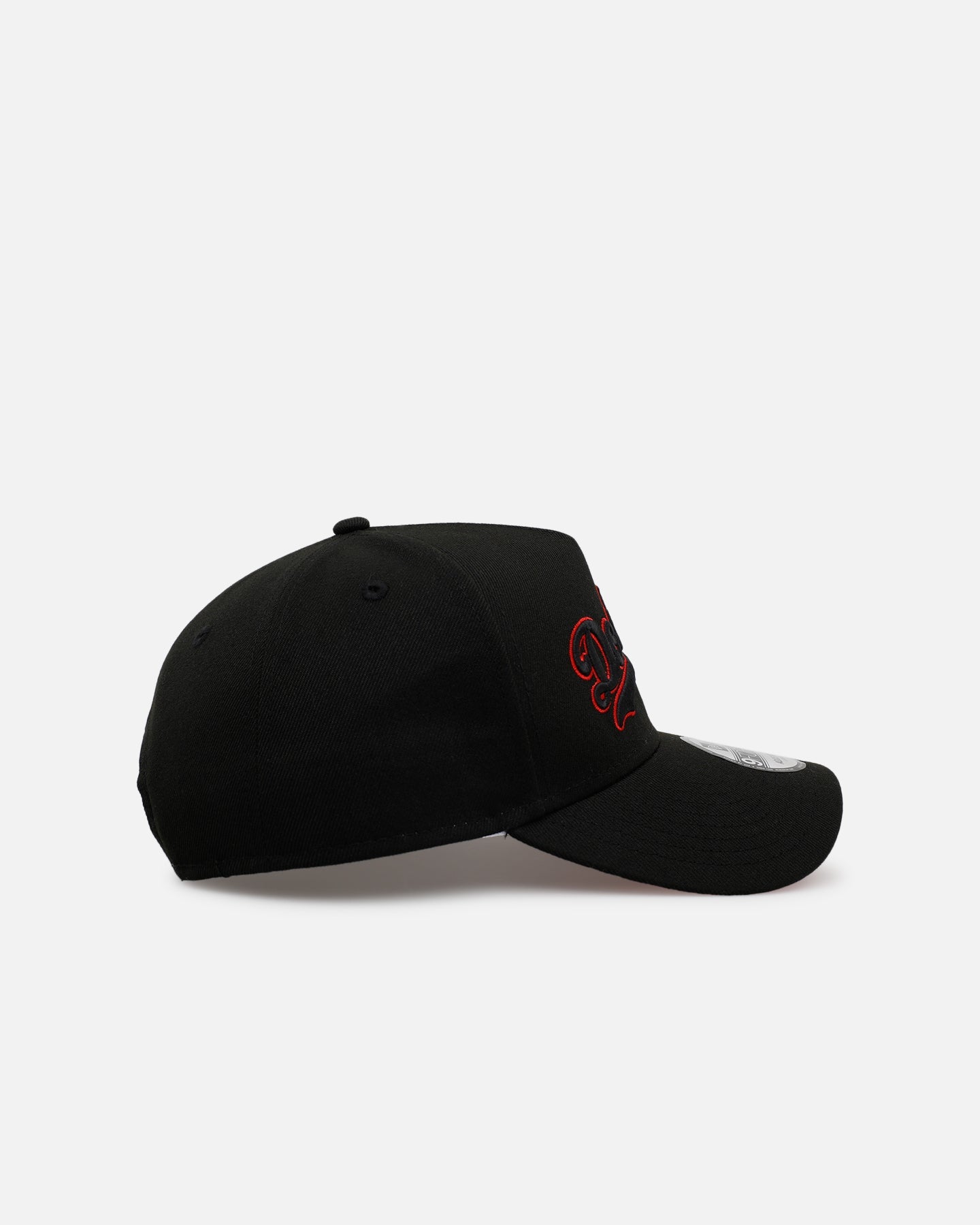 New Era Los Angeles Dodgers 'Easy Black And Scarlet' 9FORTY A-Frame Snapback Black/Scarlet