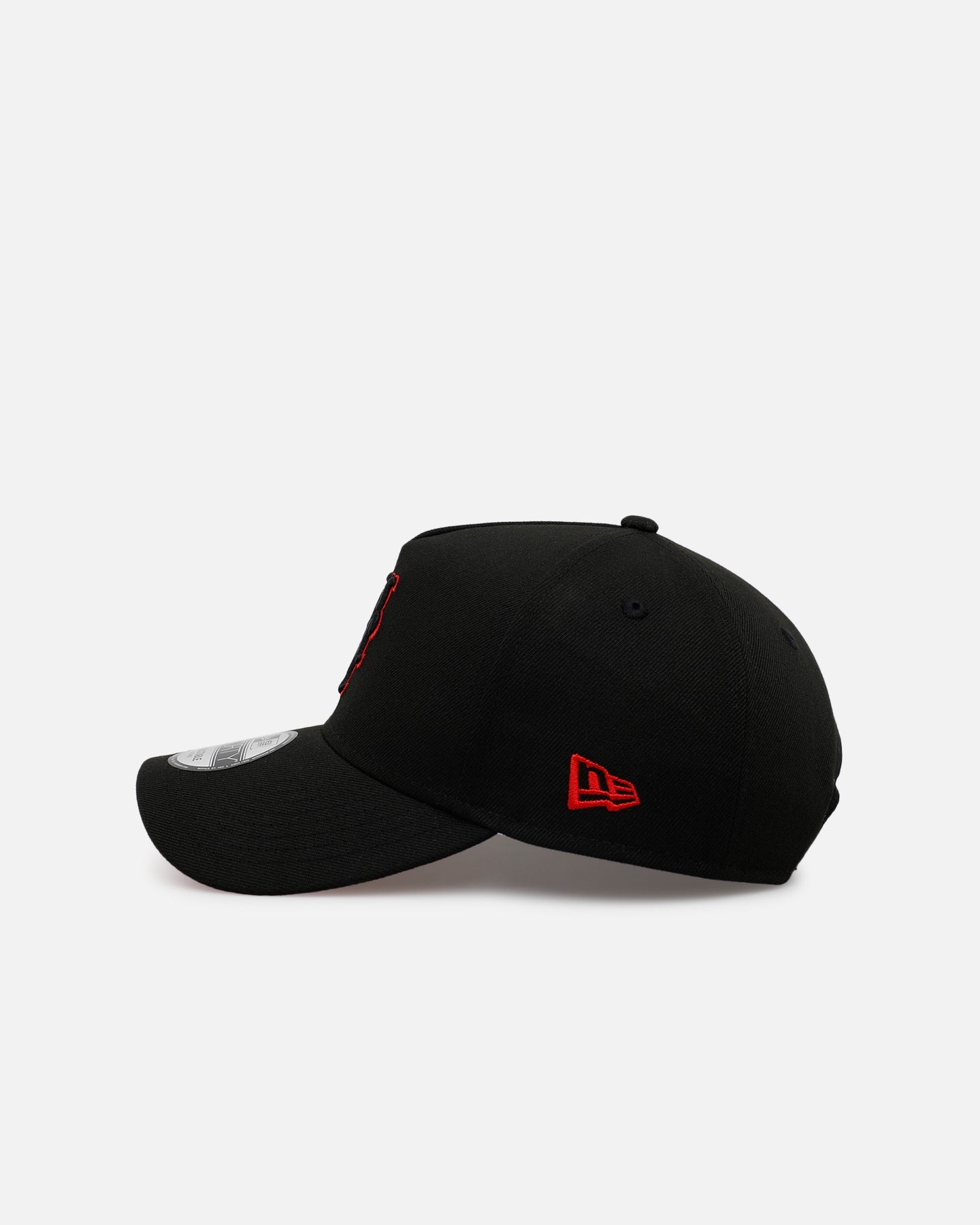 New Era New York Mets 'Easy Black And Scarlet' 9FORTY A-Frame Snapback Black/Scarlet