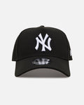 New Era New York Yankees 'Easy Black and White' 9FORTY A-Frame Snapback Black/White