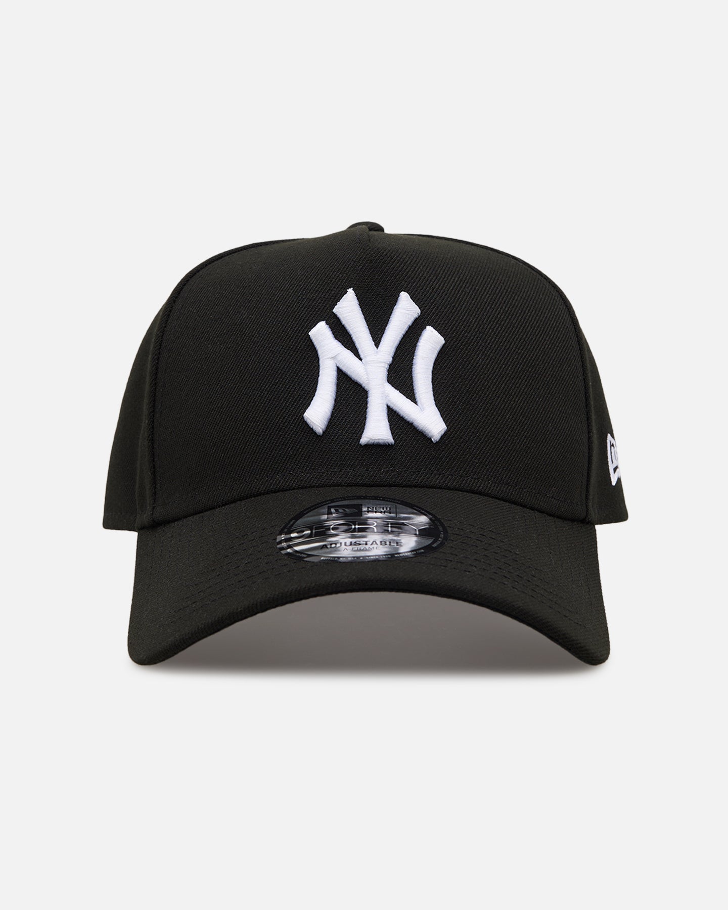 New Era New York Yankees 'Easy Black and White' 9FORTY A-Frame Snapback Black/White