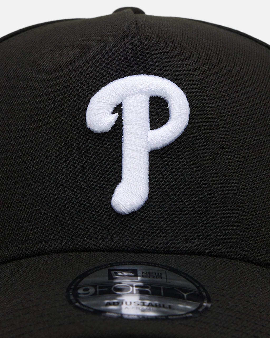 New Era Philadelphia Phillies 'Easy Black and White' 9FORTY A-Frame Snapback Black/White