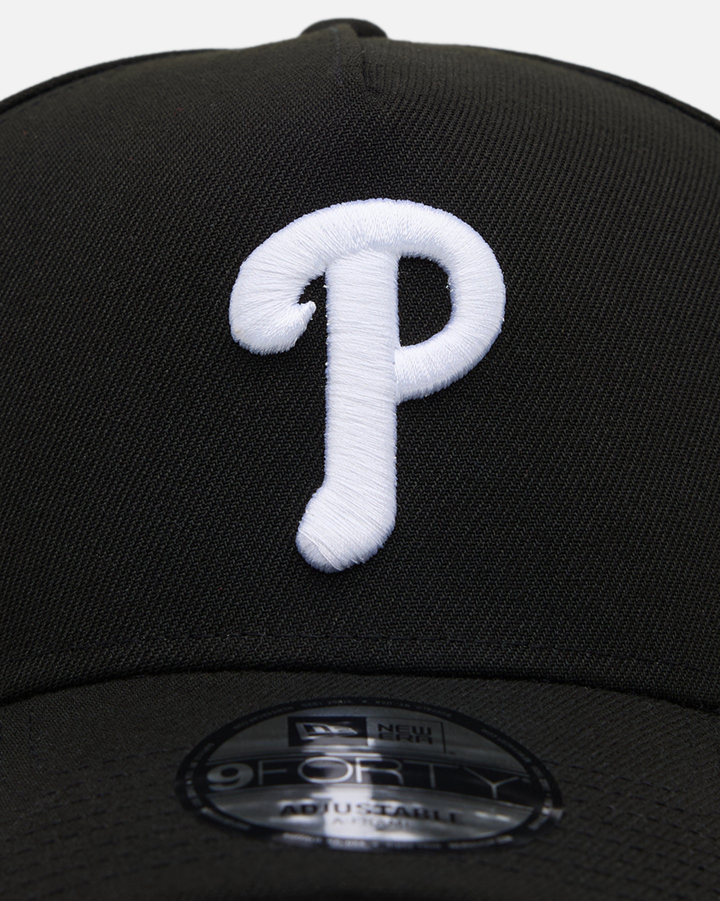 New Era Philadelphia Phillies 'Easy Black and White' 9FORTY A-Frame Snapback Black/White