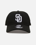 New Era San Diego Padres 'Easy Black and White' 9FORTY A-Frame Snapback Black/White