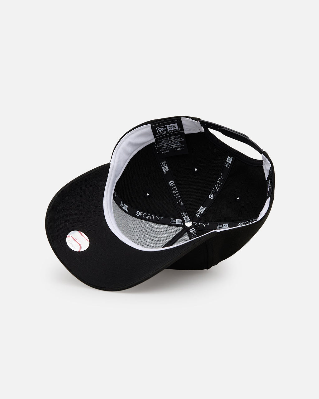 New Era San Diego Padres 'Easy Black and White' 9FORTY A-Frame Snapback Black/White