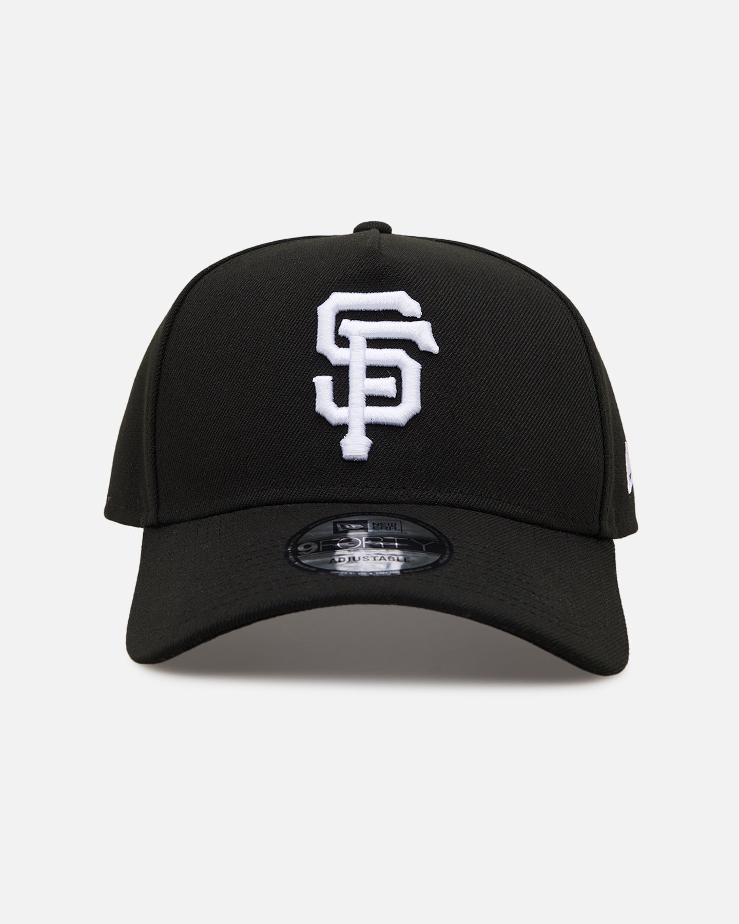 New Era San Francisco Giants 'Easy Black and White' 9FORTY A-Frame Snapback Black/White
