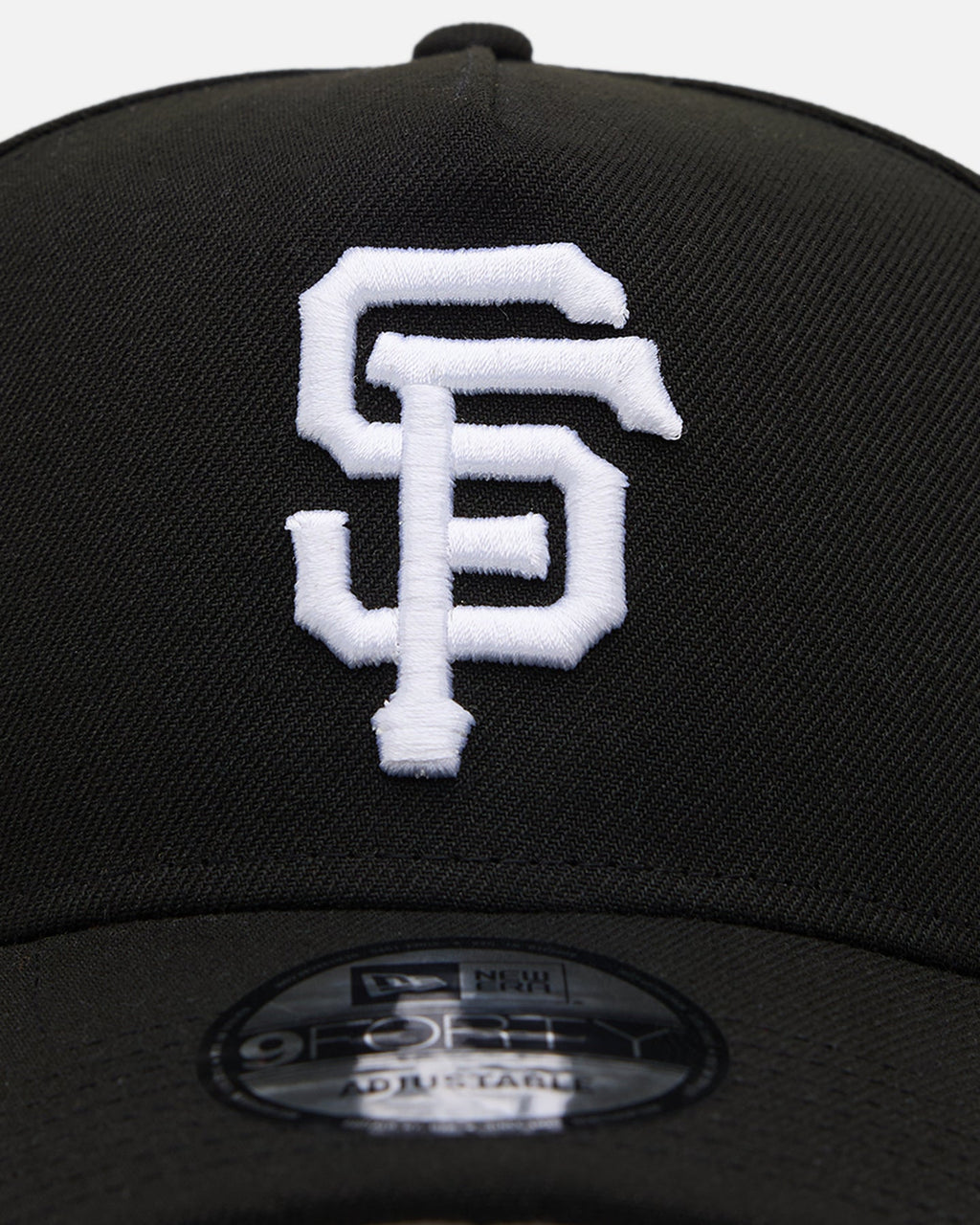 New Era San Francisco Giants 'Easy Black and White' 9FORTY A-Frame Snapback Black/White
