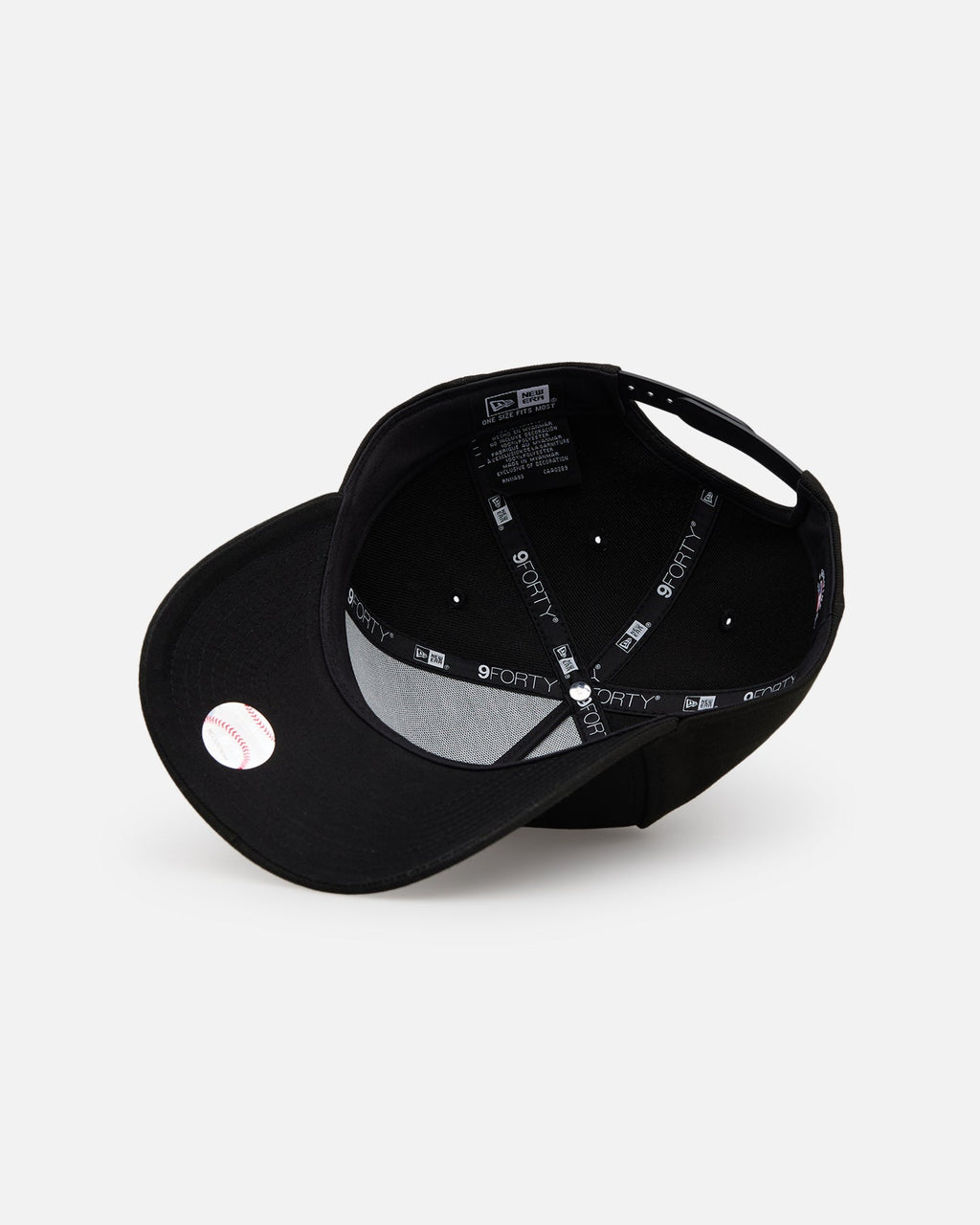 New Era San Francisco Giants 'Easy Black and White' 9FORTY A-Frame Snapback Black/White