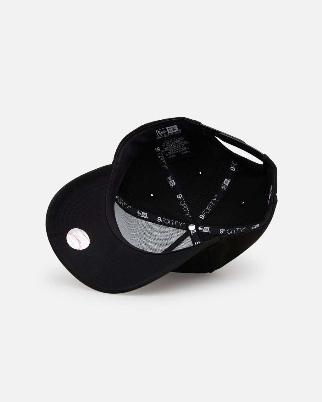 New Era Texas Rangers 'Easy Black and White' 9FORTY A-Frame Snapback Black/White