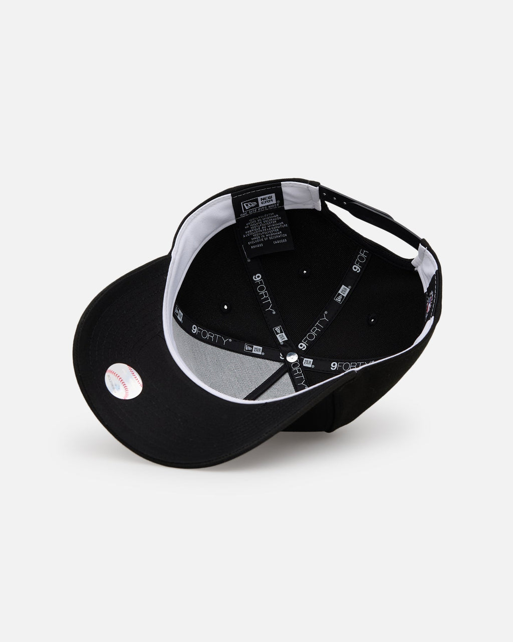 New Era Toronto Blue Jays 'Easy Black and White' 9FORTY A-Frame Snapback Black/White